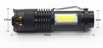 Linterna LED Compacta de Aluminio - Luz Potente para Aventuras - Image 8