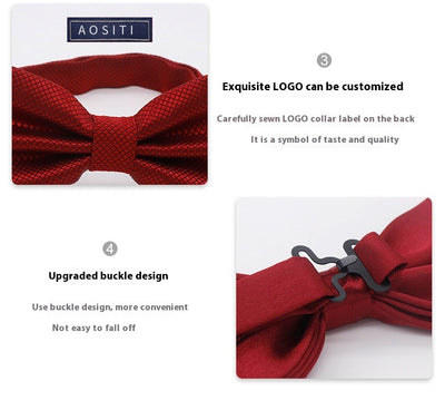 Corbatín Formal Elegante para Novio, Padrino y Eventos de Negocios - Image 64