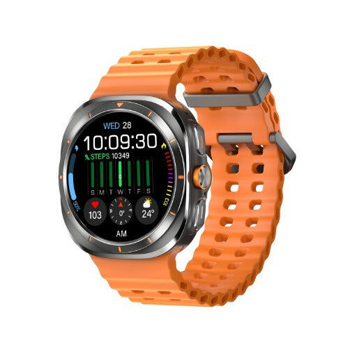 Reloj Inteligente W7 con Asistente de Voz, Monitoreo de Presión y Música - Image 5