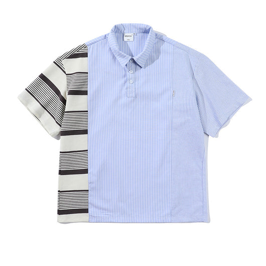 Camisa Casual a Rayas para Parejas