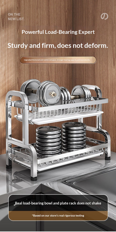 Escurridor de Acero Inoxidable para Platos y Tazones - Image 11