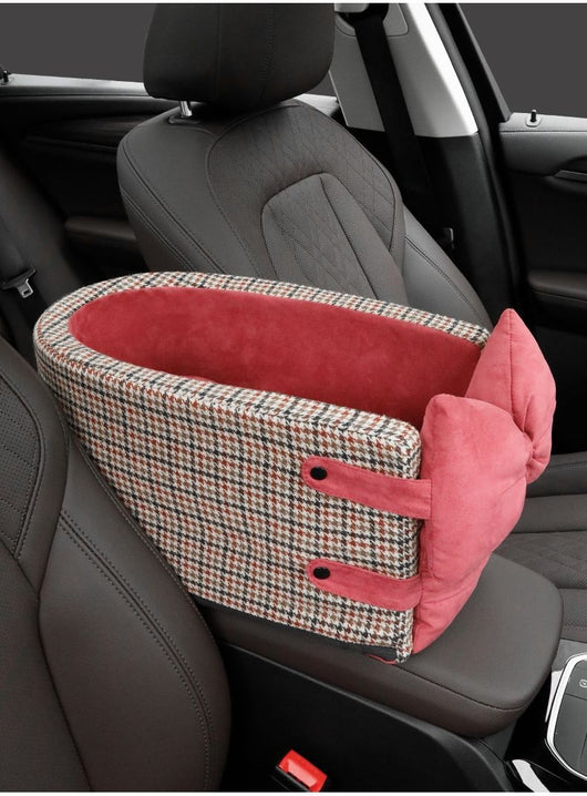 Cama Elevada para Mascotas con Soporte en Consola Central del Auto - Image 18