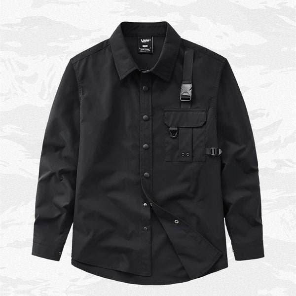 Chaqueta Camisa Casual para Trabajo - Estilo Moderno y Versátil