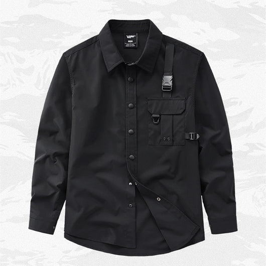 Chaqueta Camisa Casual para Trabajo - Estilo Moderno y Versátil