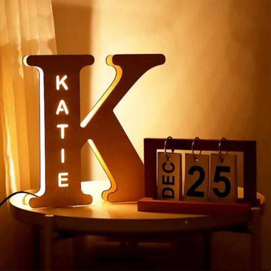 Lámpara Personalizada con Letras Iluminadas - Image 34