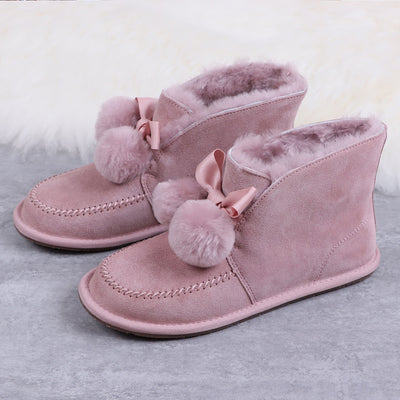 Zapatos Bajos para Mujer con Lazo de Terciopelo - Image 3
