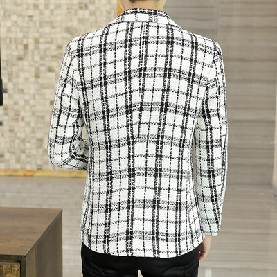 Chaqueta a Cuadros para Hombre - Diseño Moderno y Elegante - Image 4