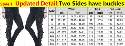 Leggins Góticos con Cordones y Cintura Alta Estilo Punk - Image 12