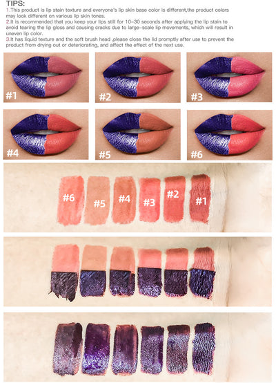 Labial Líquido Desprendible Resistente al Agua y Manchas - Image 14
