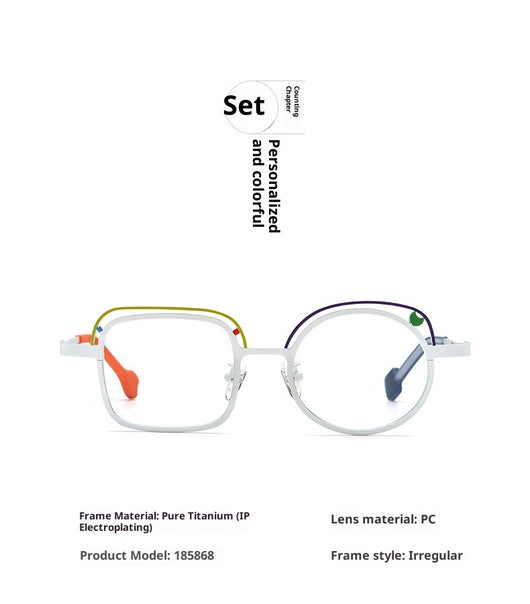 Gafas para Miopía de Titanio Ultraligero con Cristales de Color - Image 11