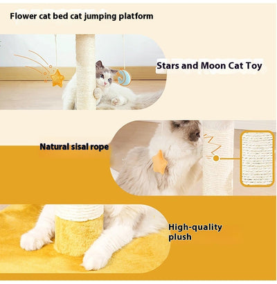 Árbol Rascador Compacto Integrado para Gatos - Image 10
