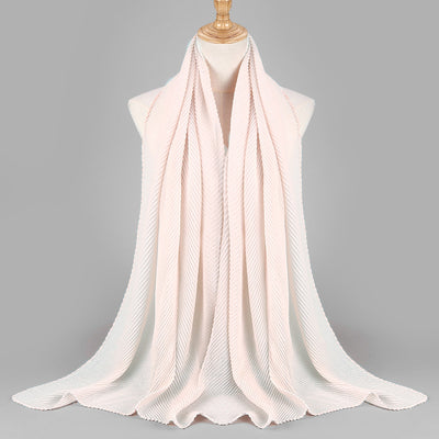 Pañuelo Plisado de Algodón Twill para Mujer - Versátil y Elegante - Image 23