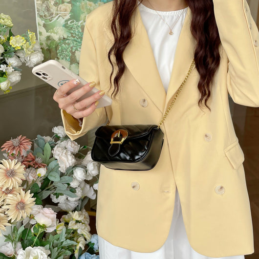 Bolso Cuadrado Minimalista para Mujer - Bandolera Compacta Versátil - Image 18