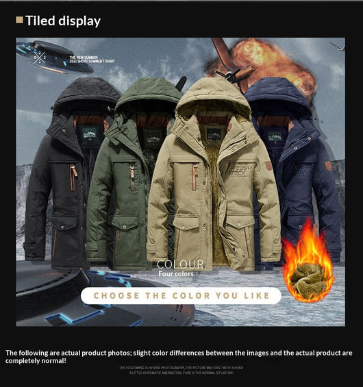 Chaqueta Táctica Aislada para Hombre Otoño-Invierno - Image 23