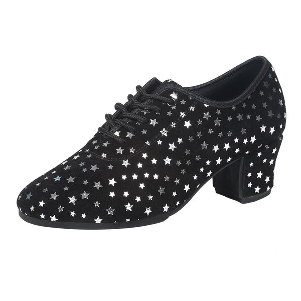 Zapatos de Danza Latina para Exterior con Diseño de Estrella y Suela de Goma - Image 5