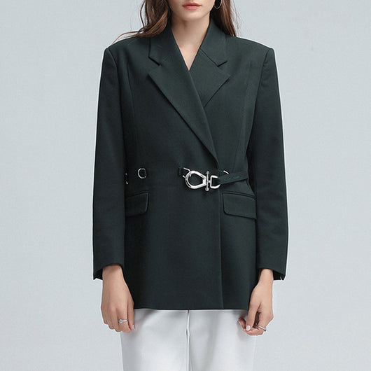 Blazer de Diseño Exclusivo con Cuello de Moda - Image 14