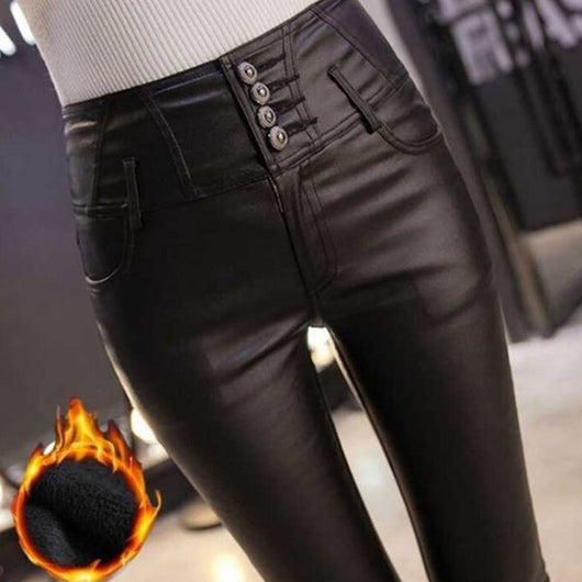 Pantalones Ajustados de Talle Alto para Uso Diario - Image 7
