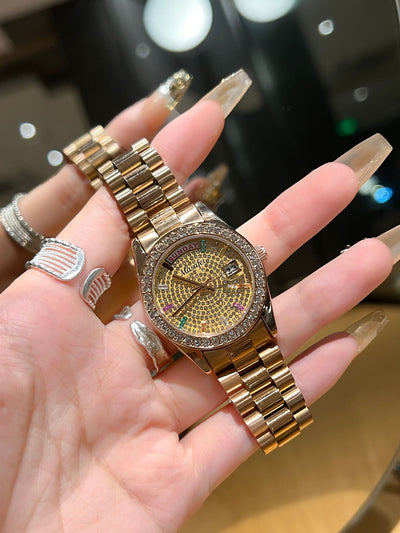 Reloj de Acero Inoxidable Resistente al Agua para Mujer - Image 8