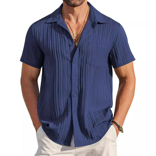 Camisa Polo Clásica de Manga Corta para Hombre - Image 3