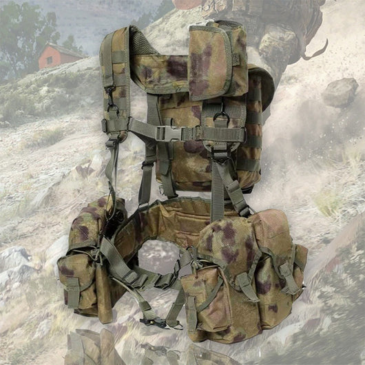 Chaleco Táctico Militar Camuflaje M-1 para Deportes y Aventura - Image 17