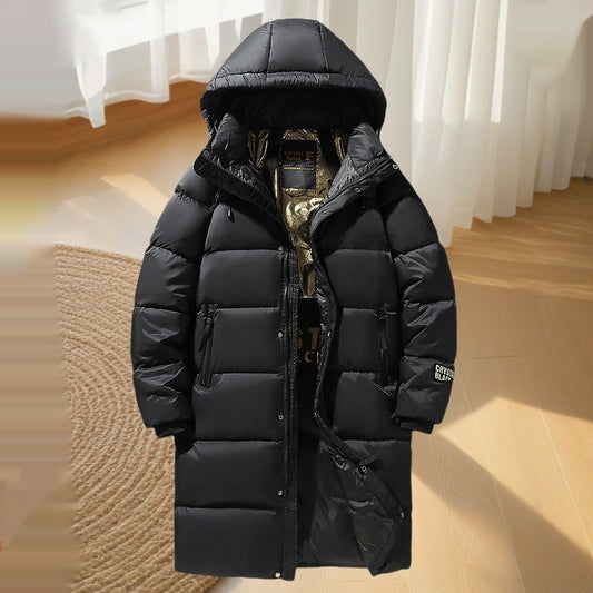 Abrigo de Plumas Acolchado con Capucha - Chaqueta Térmica Invierno