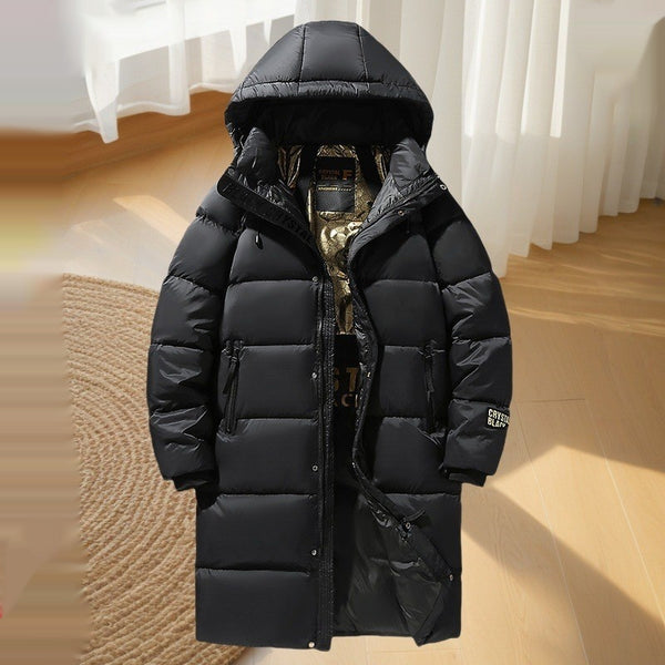 Abrigo de Plumas Acolchado con Capucha - Chaqueta Térmica Invierno