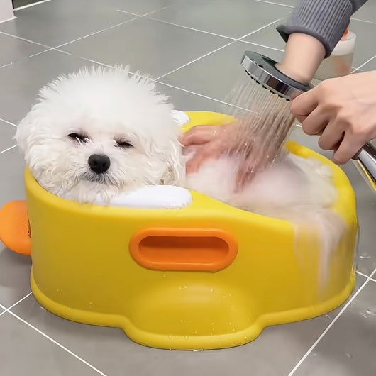 Bañera Portátil para Perros y Gatos con Diseño de Pato - Sin Electricidad - Image 15