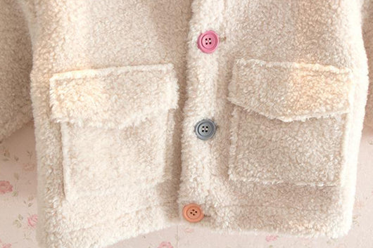 Cardigan Abrigo Estilo Coreano para Niñas - Image 2