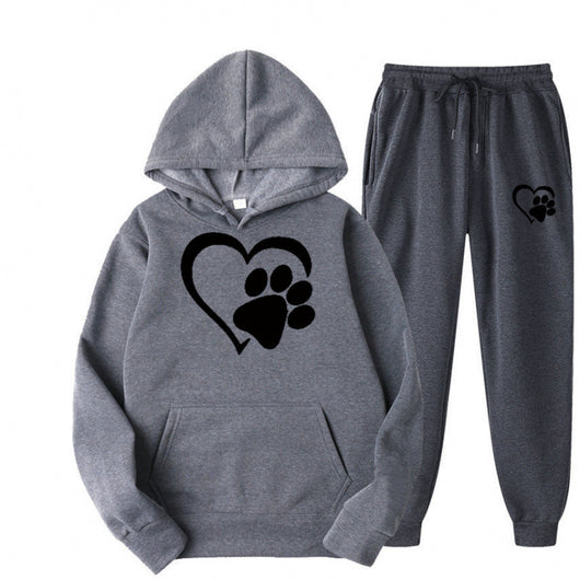 Conjuntos de Sudaderas Estampadas para Hombre y Mujer - Otoño e Invierno - Image 4