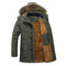 Abrigo Militar Grueso Forrado en Fleece para Hombre