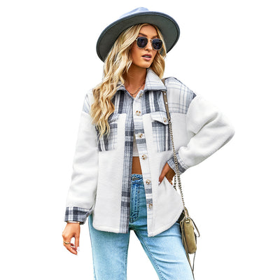Camisa Cuadros Casual Elegante para Mujer - Image 10