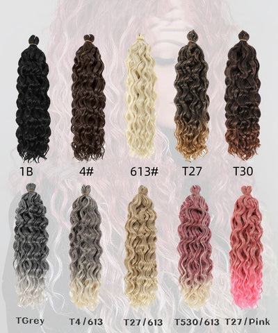 Cabello Ondulado Hawaiano para Crochet - Image 6