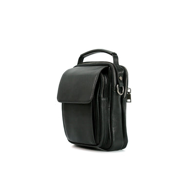 Bolsa Mensajera de Cuero Genuino Retro - Estilo Casual para Hombre - Image 4