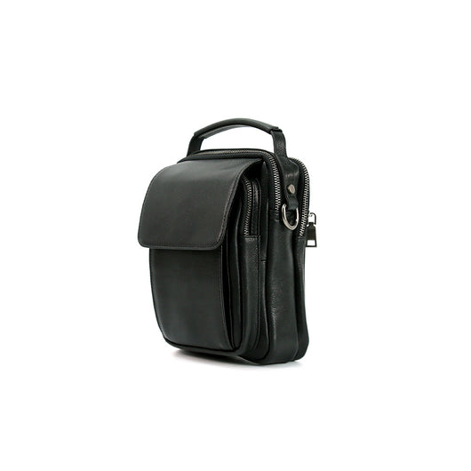 Bolsa Mensajera de Cuero Genuino Retro - Estilo Casual para Hombre - Image 4