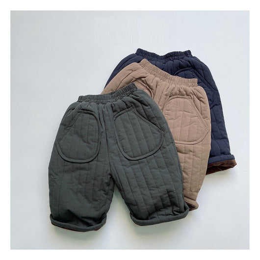 Pantalones Cortos de Algodón Retro para Niños - Corte Recto y Ligero - Image 13