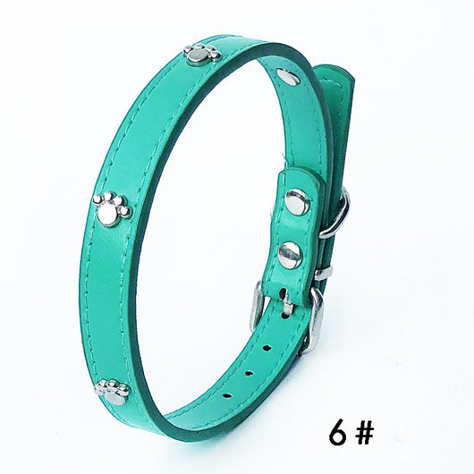 Pack de 10 Collares de Cuero PU 1.5" para Perros - Image 22