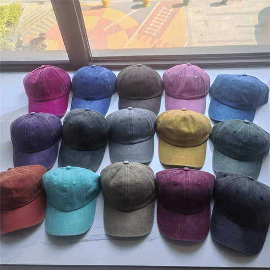 Gorra de Béisbol Vintage Lavada en Algodón - Image 29