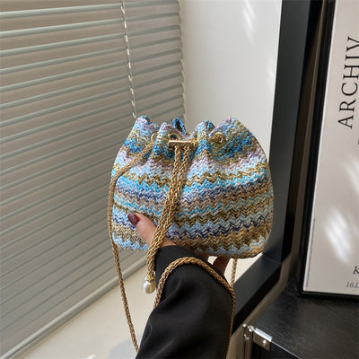 Bolsa de Playa Diamond con Cadena - Bolso Bandolera y Hombro para Mujer - Image 8