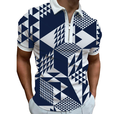 Camiseta Suelta Estampada de Manga Corta para Hombre - Image 4