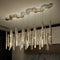 Lámpara Colgante Tubo Hueco Tallado - Candelabro Creativo