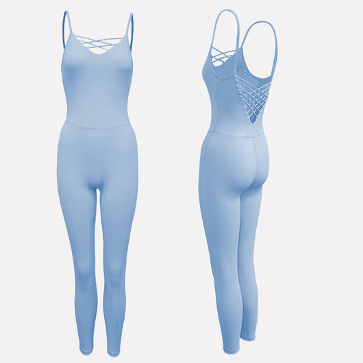 Traje de Yoga Aéreo Ajustado Profesional para Verano - Image 2