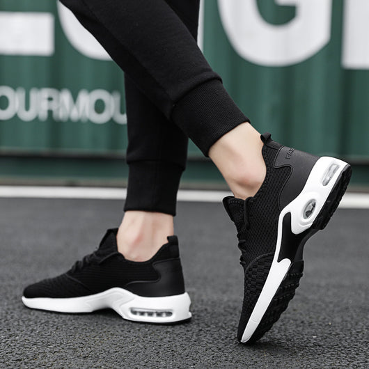 Zapatillas Deportivas Tejidas Transpirables Estilo Coreano - Image 4