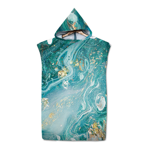 Poncho Toalla de Playa con Capucha - Protección Solar y Cambio Rápido - Image 3