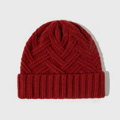 Gorro de Lana Gruesa Tejido para Otoño e Invierno - Image 8