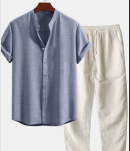 Camisa Slim Fit para Hombre - Traje Ejecutivo Moderno - Image 6