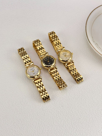 Reloj Dorado para Mujer Estilo Vintage con Pulsera de Acero - Image 20