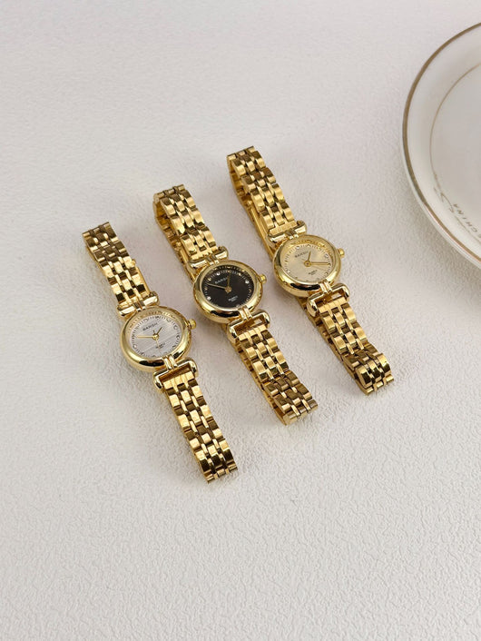 Reloj Dorado para Mujer Estilo Vintage con Pulsera de Acero - Image 20