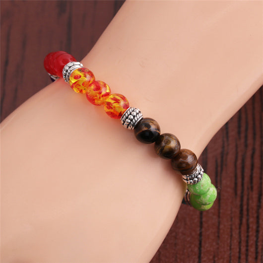 Pulsera Chakra de Piedras Naturales para Yoga y Energía - Image 35
