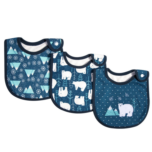 Babero de Algodón Estampado Impermeable para Bebé - Image 13