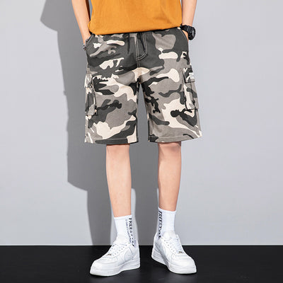 Pantalones Cortos Overol Hombre Estilo Verano - Diseño Suelto Trendy - Image 15